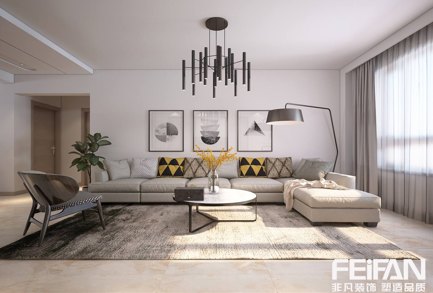 银河太阳城4期装修效果图