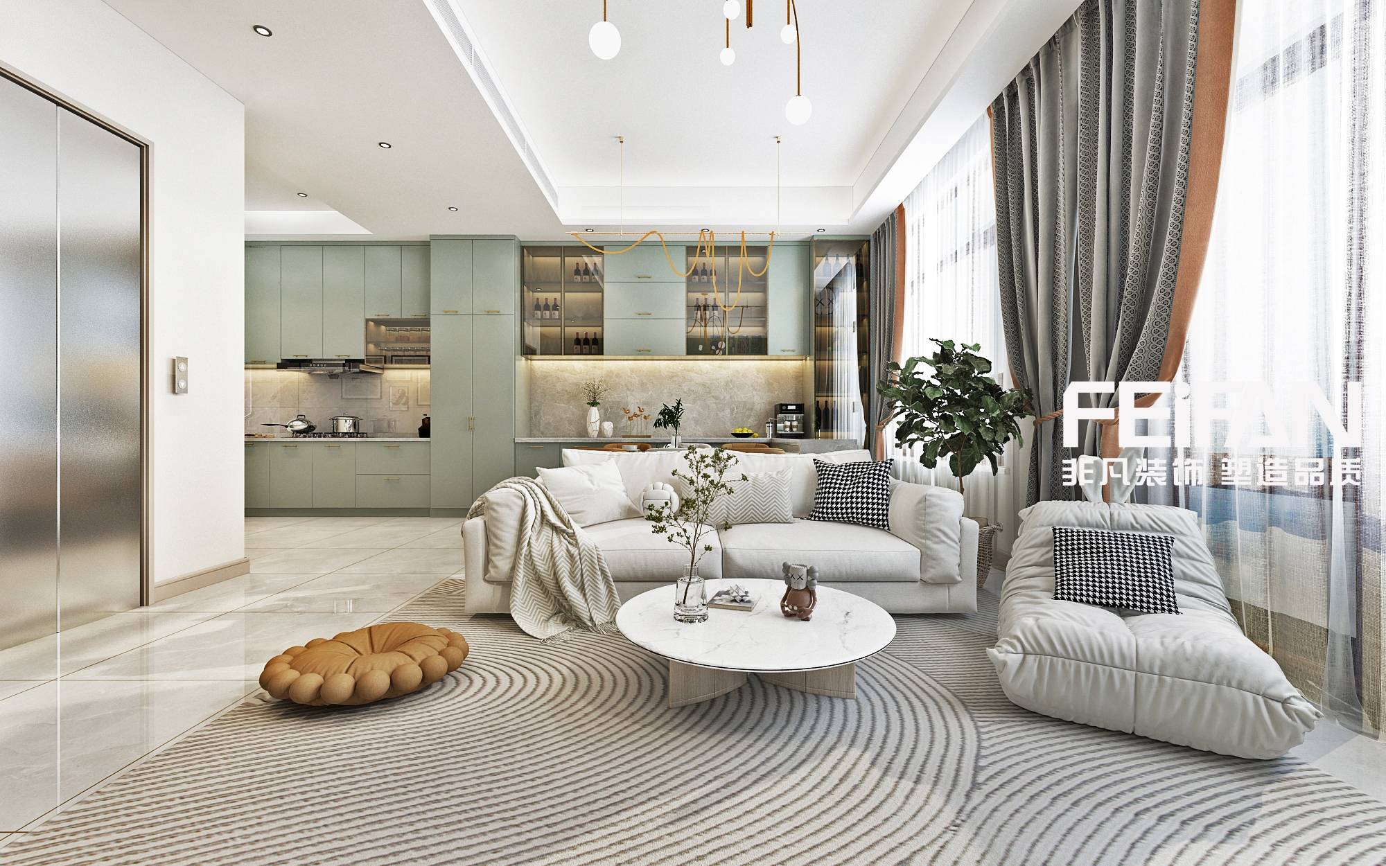 玖玺首府装修效果图