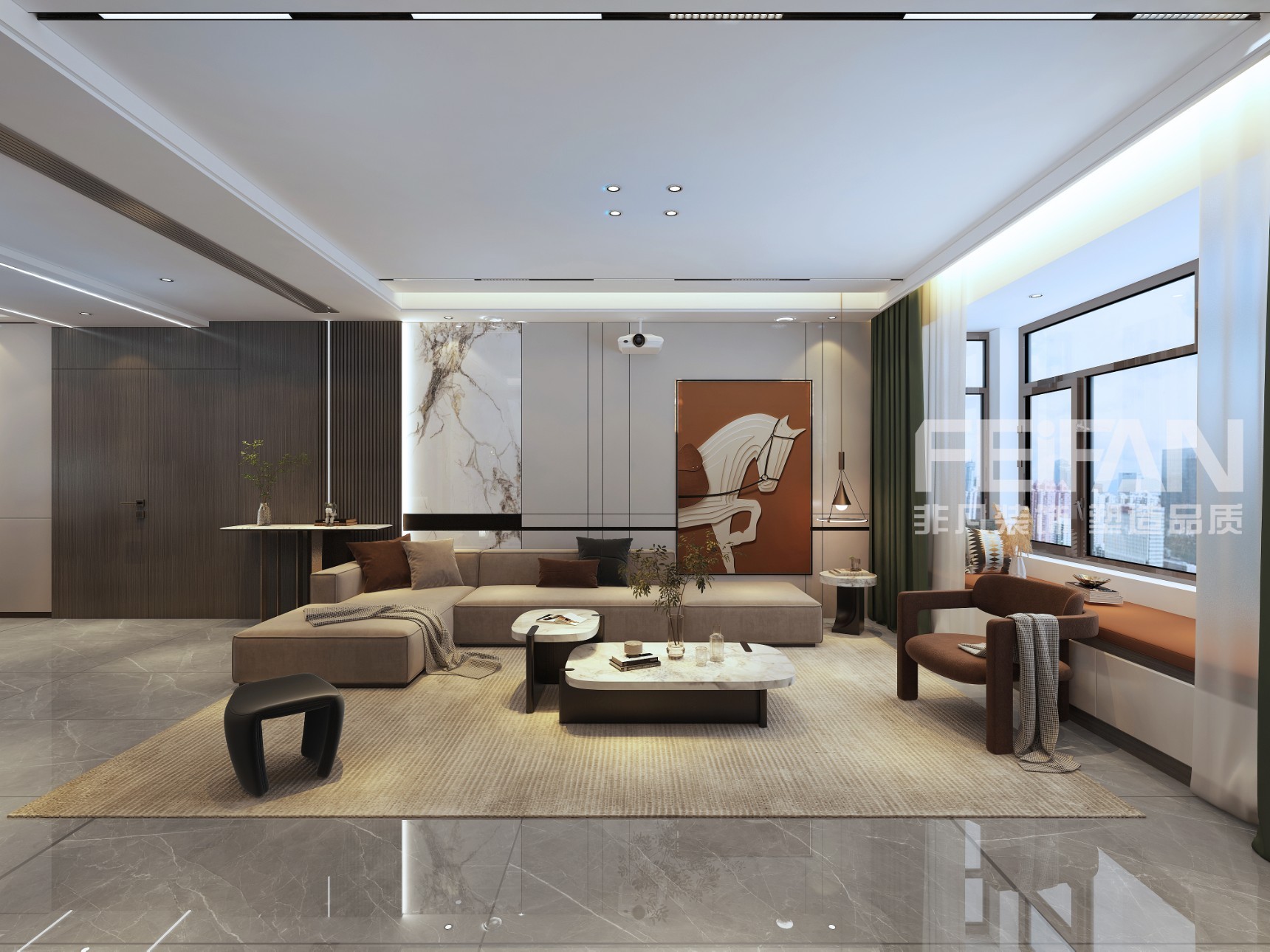 大庆华溪御景装修效果图